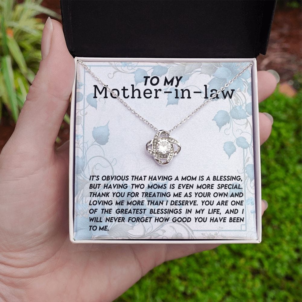 Mother In Law Gift | Necklace From Daughter or Son In Law, Birthday, Thank You, Mothers Day