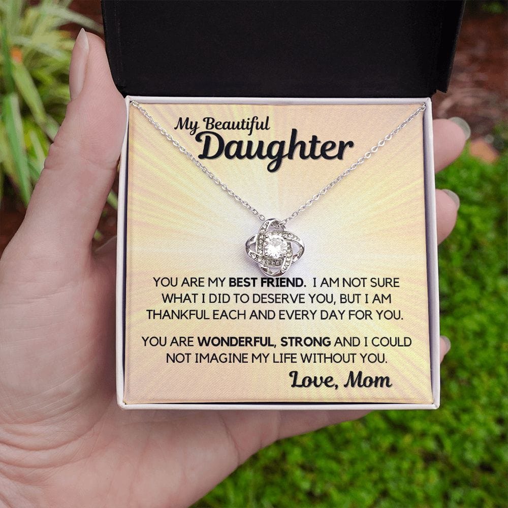 Daughter Gift | From Mom, To my Beautiful Daughter, Birthday, Graduation