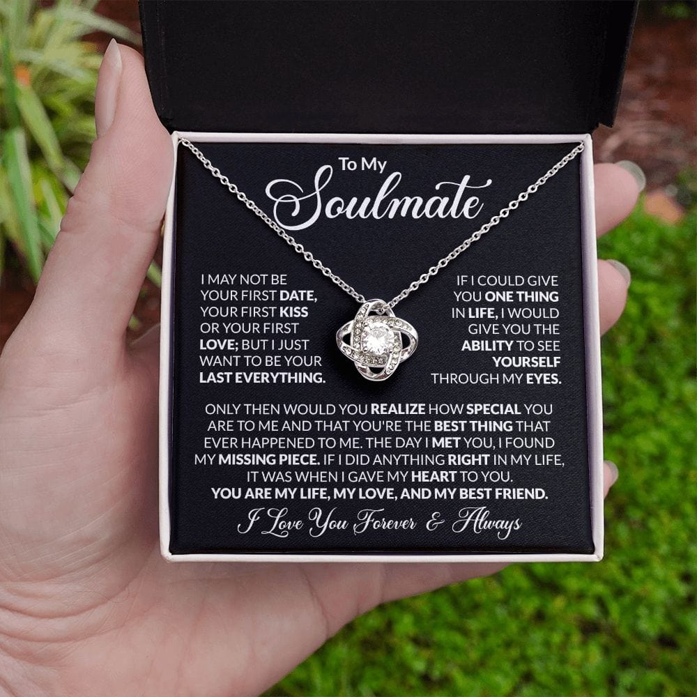 Soulmate Gift | To My Wife, Everything Love Necklace, Birthday, Anniversary, Mothers Day