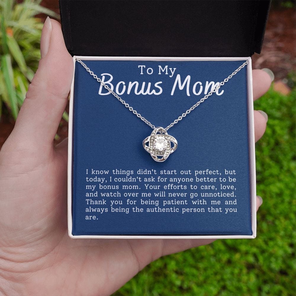 Bonus Mom Gift | Stepped Up Mom, Mothers Day, Birthday, From Step Son Daughter