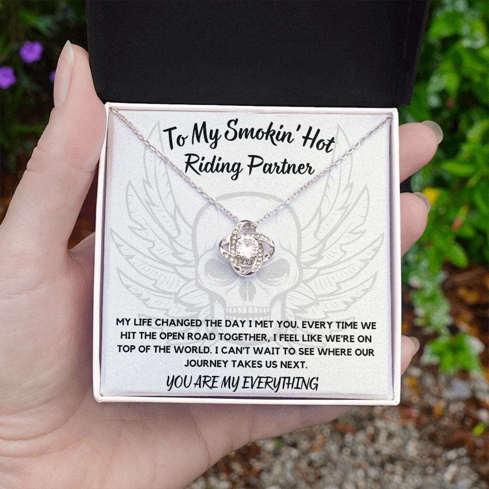 Soulmate Gift | Wife, Riding Partner, Biker, Motorcycle Lover Necklace, Birthday Mothers Day Anniversary