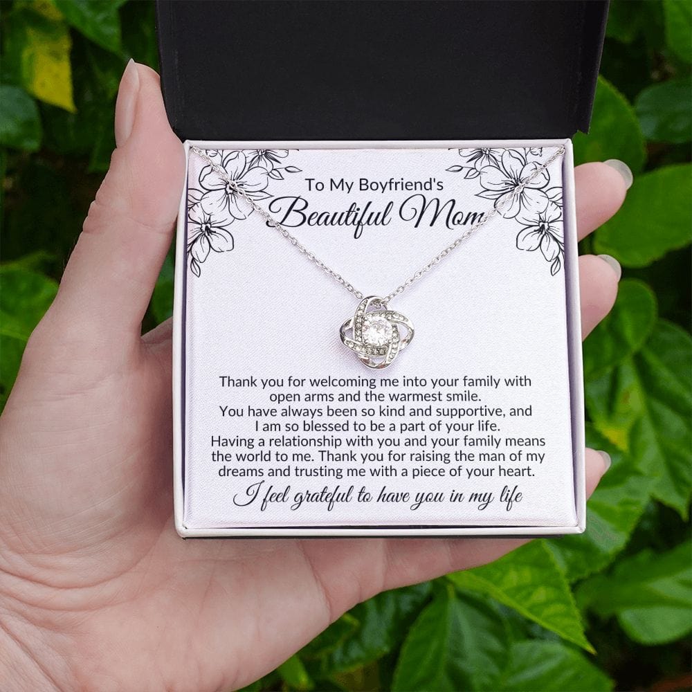 Boyfriend's Mom Gift | Beautiful Mom Necklace, Future Mother In Law, Birthday, Mothers Day