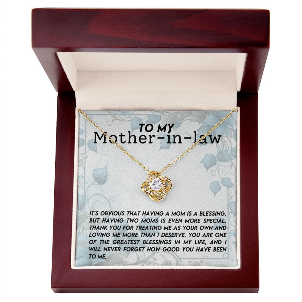 Mother In Law Gift | Necklace From Daughter or Son In Law, Birthday, Thank You, Mothers Day