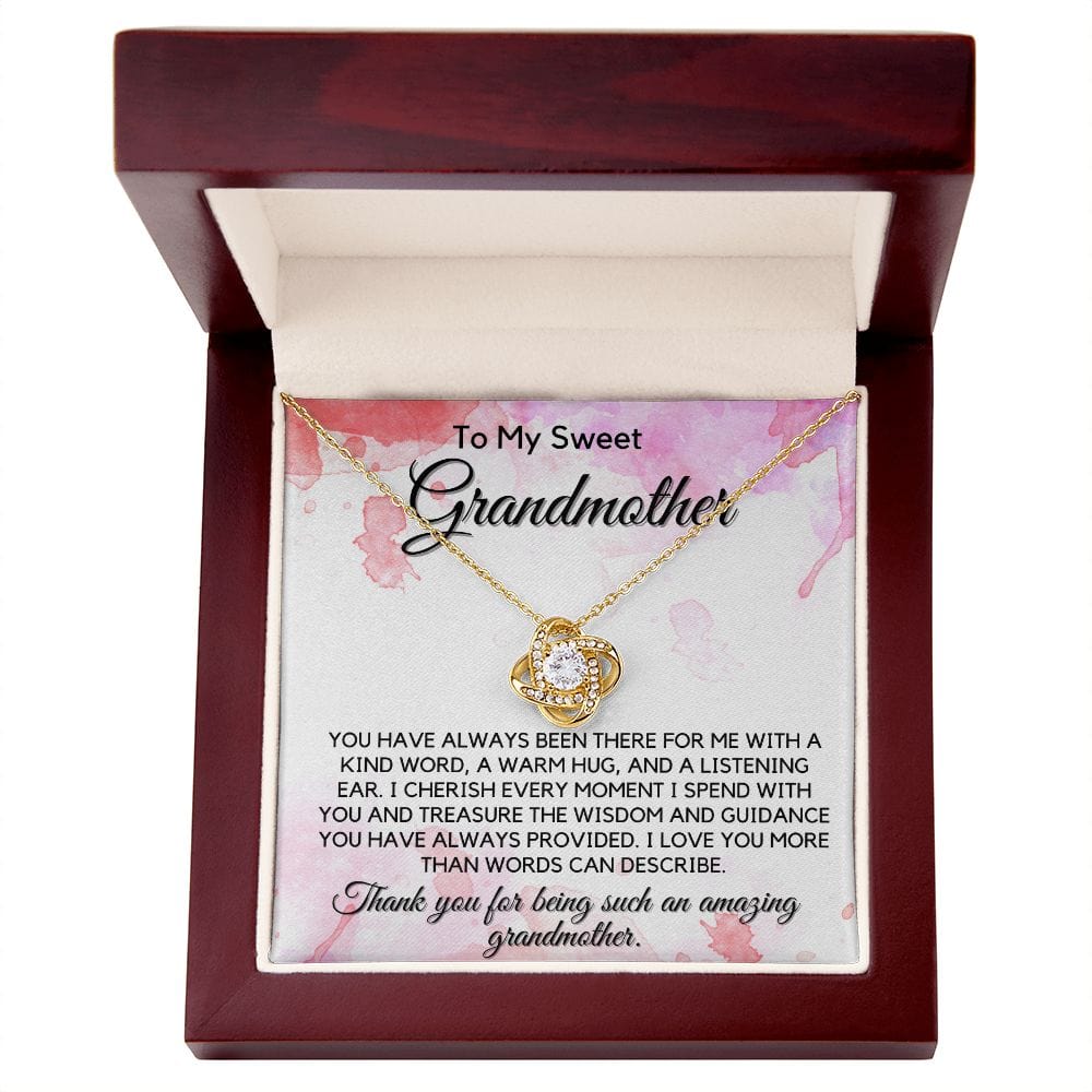 Grandmother Gift | To My Grandmother Necklace Grandparents Day Birthday From Granddaughter Grandson