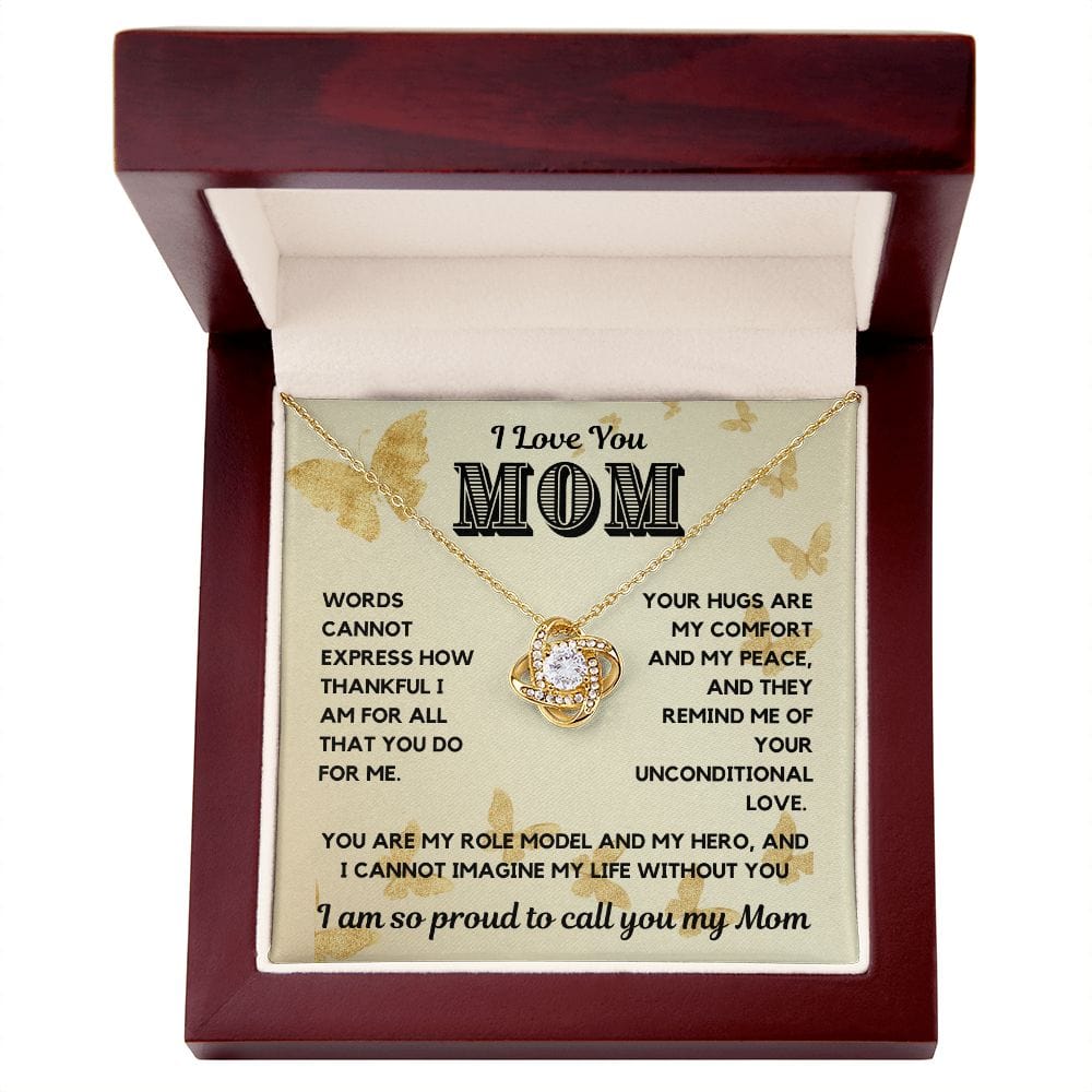Gift For Mom | From Daughter, From Son, Necklace,Mothers Day, Birthday