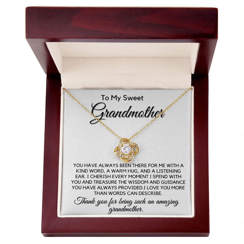 Grandmother Gift | To My Grandmother Necklace Grandparents Day Birthday From Granddaughter Grandson