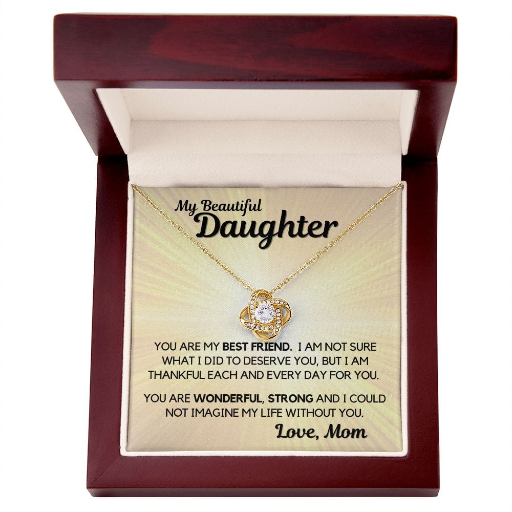 Daughter Gift | From Mom, To my Beautiful Daughter, Birthday, Graduation