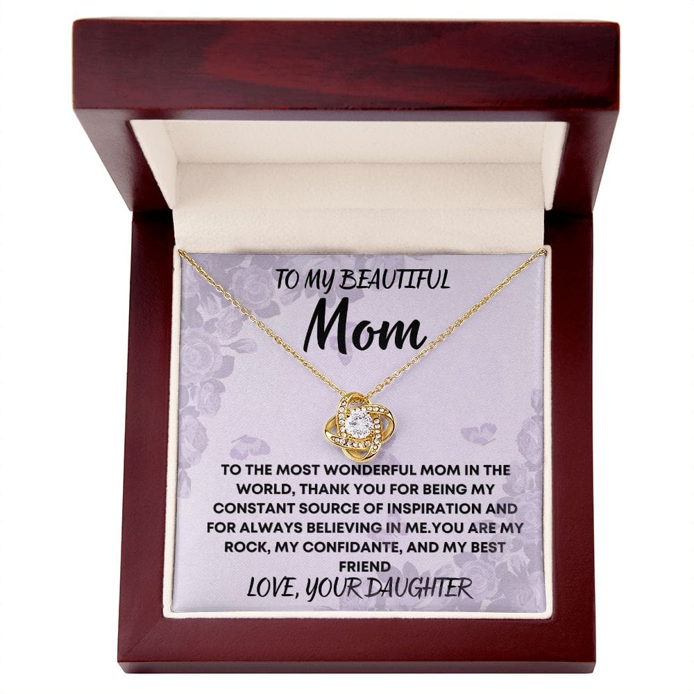 Gift For Mom | Necklace From Daughter, To Mom, Bonus Mom, Mother In Law, Mothers Day, Birthday