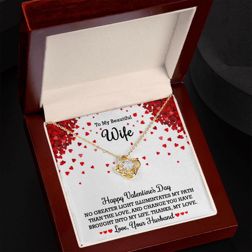 Wife Gift | Soulmate Necklace From Husband, Birthday, Anniversary Gift for Her