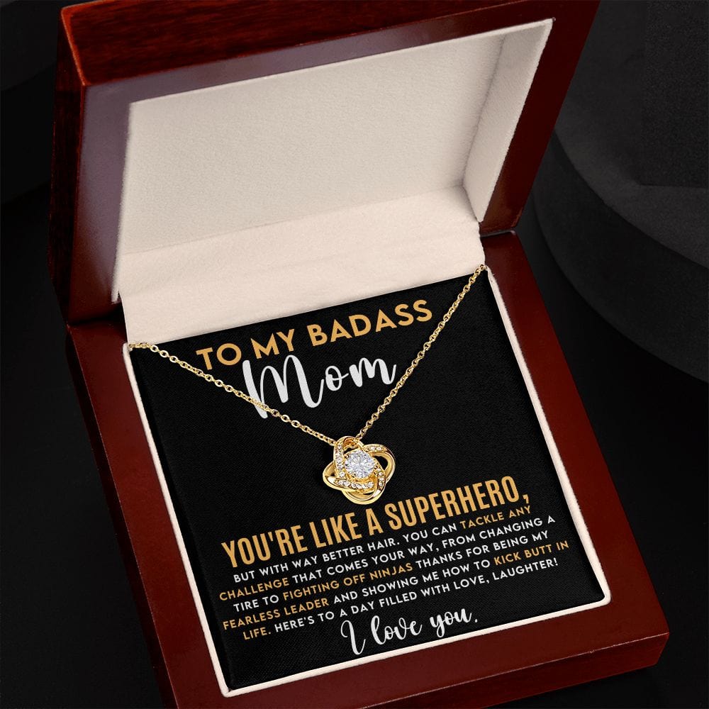 Mom Gift | Badass, Superhero Mother, Birthday, Mothers Day, From Son, Daughter