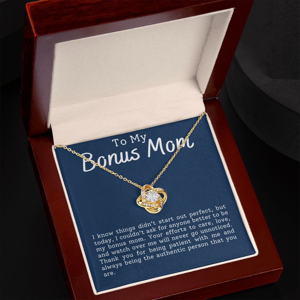 Bonus Mom Gift | Stepped Up Mom, Mothers Day, Birthday, From Step Son Daughter