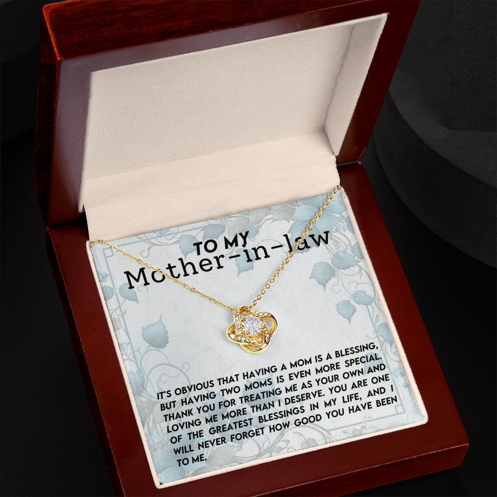 Mother In Law Gift | Necklace From Daughter or Son In Law, Birthday, Thank You, Mothers Day