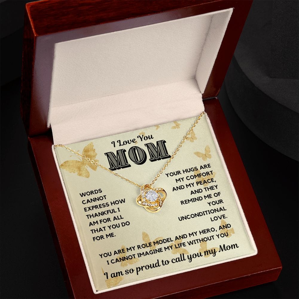 Gift For Mom | From Daughter, From Son, Necklace,Mothers Day, Birthday