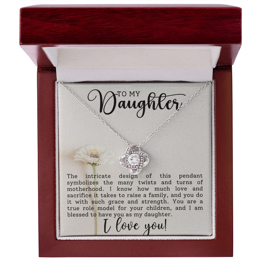 Daughter Gift | Necklace To Daughter, Motherhood, From Mom or Dad, Mothers Day, Birthday