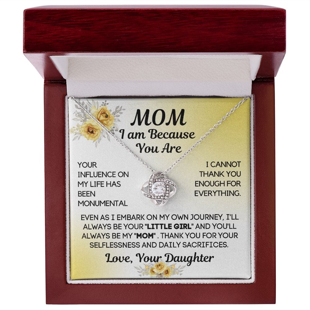 Gift For Mom | Necklace From Daughter, To Mom, Bonus Mom, Mother In Law, Mothers Day, Birthday