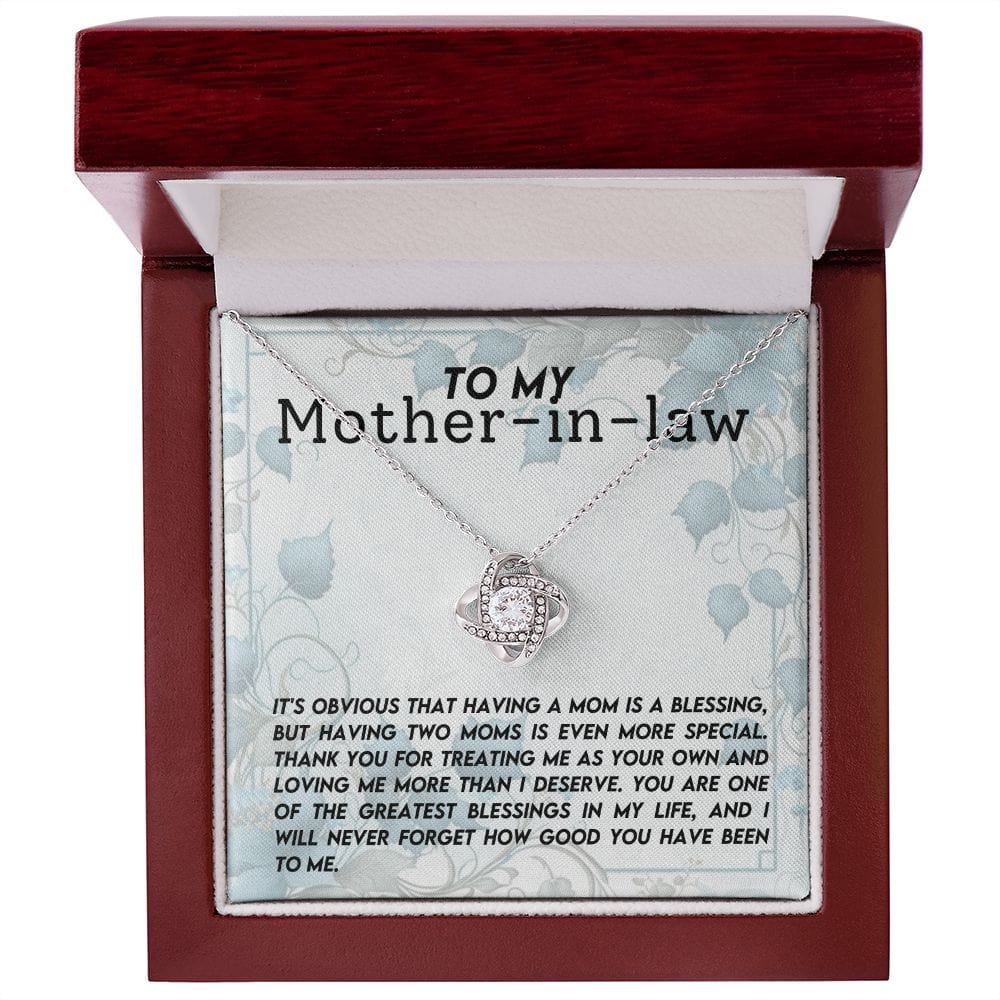 Mother In Law Gift | Necklace From Daughter or Son In Law, Birthday, Thank You, Mothers Day