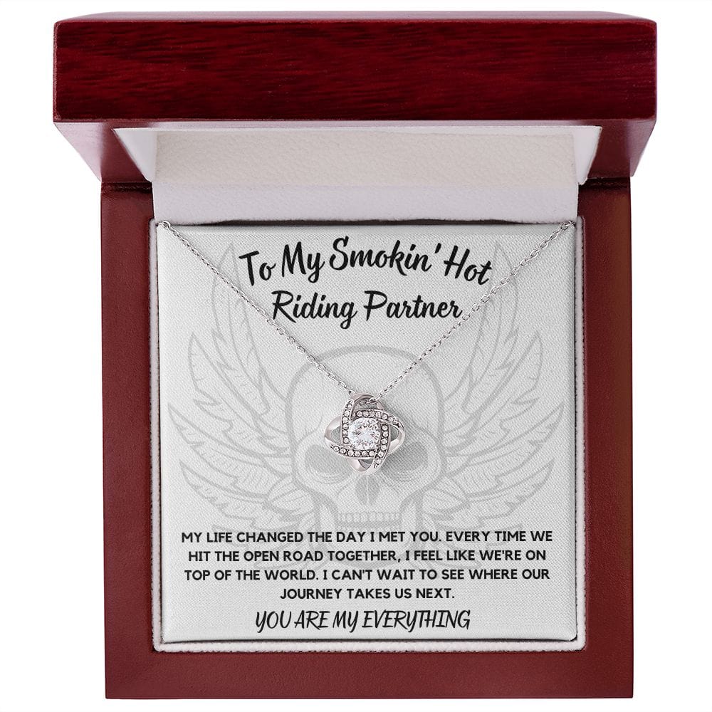 Soulmate Gift | Wife, Riding Partner, Biker, Motorcycle Lover Necklace, Birthday Mothers Day Anniversary