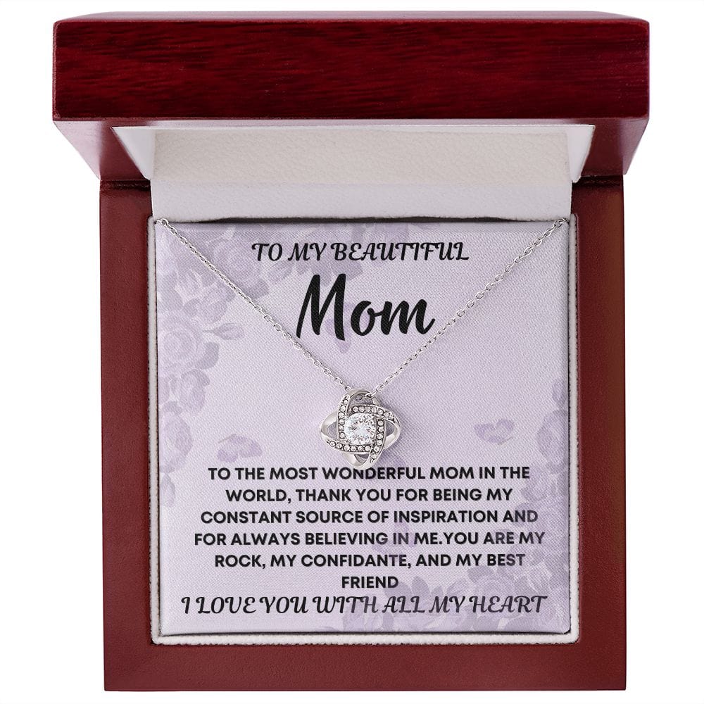 Gift For Mom | From Daughter, From Son, Necklace,Mothers Day, Birthday
