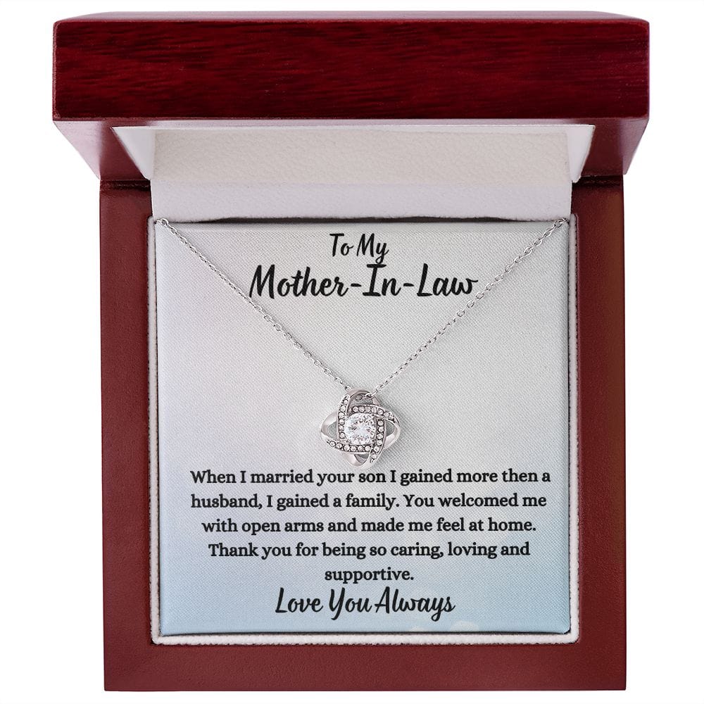 Mother in Law Gift | From Daughter In Law, Necklace Gift, Mothers Day, Birthday, Just Because