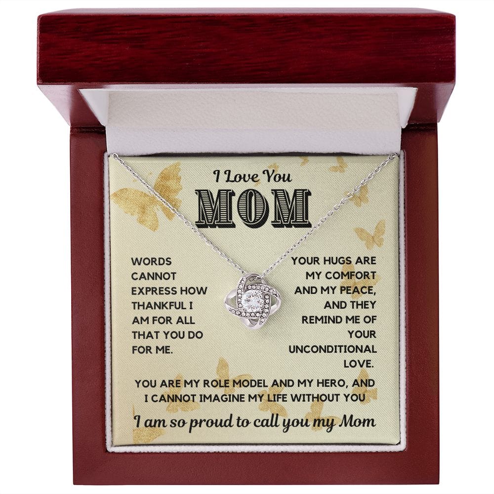 Gift For Mom | From Daughter, From Son, Necklace,Mothers Day, Birthday
