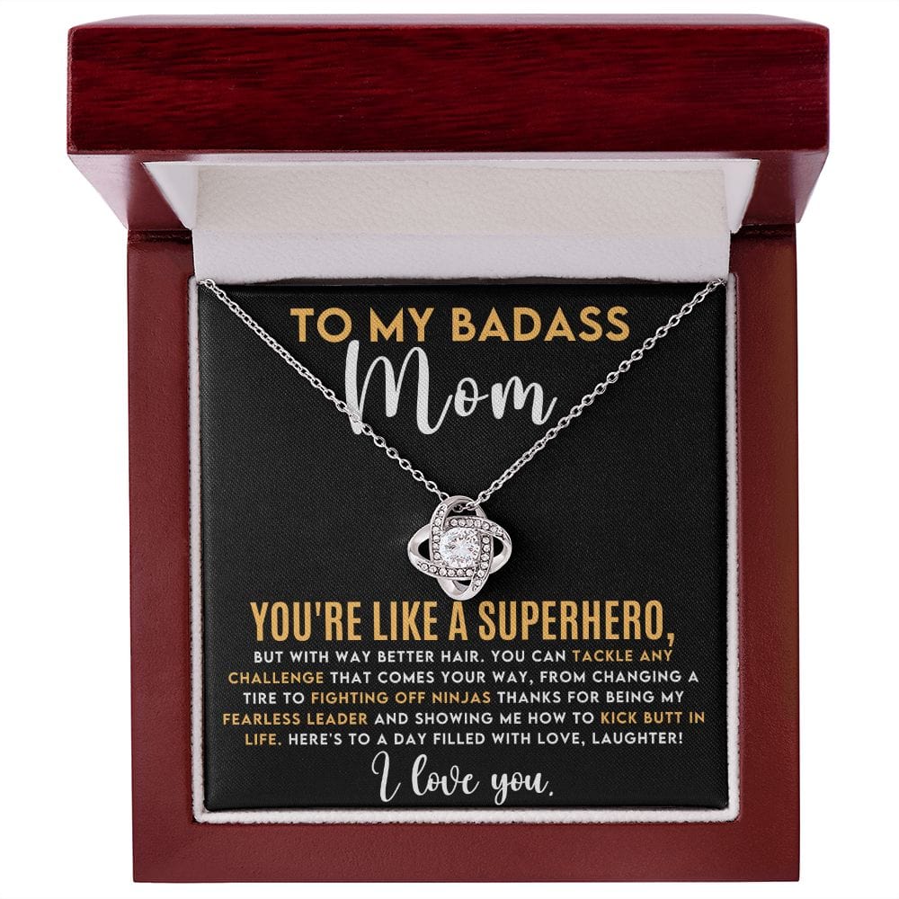 Mom Gift | Badass, Superhero Mother, Birthday, Mothers Day, From Son, Daughter