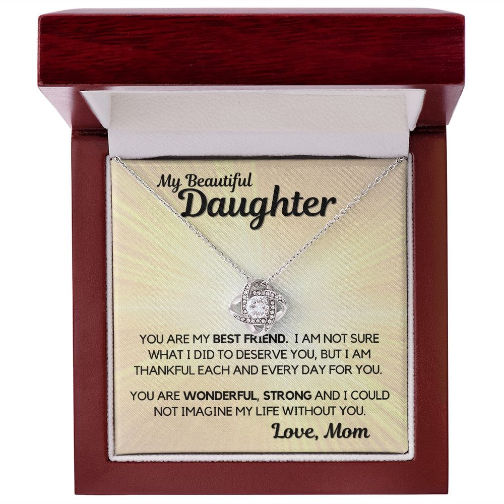 Daughter Gift | From Mom, To my Beautiful Daughter, Birthday, Graduation