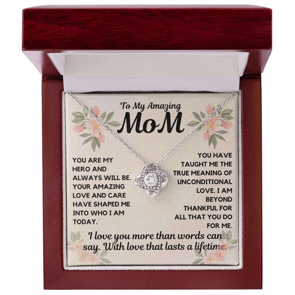 Gift For Mom | From Daughter, From Son, Necklace,Mothers Day, Birthday