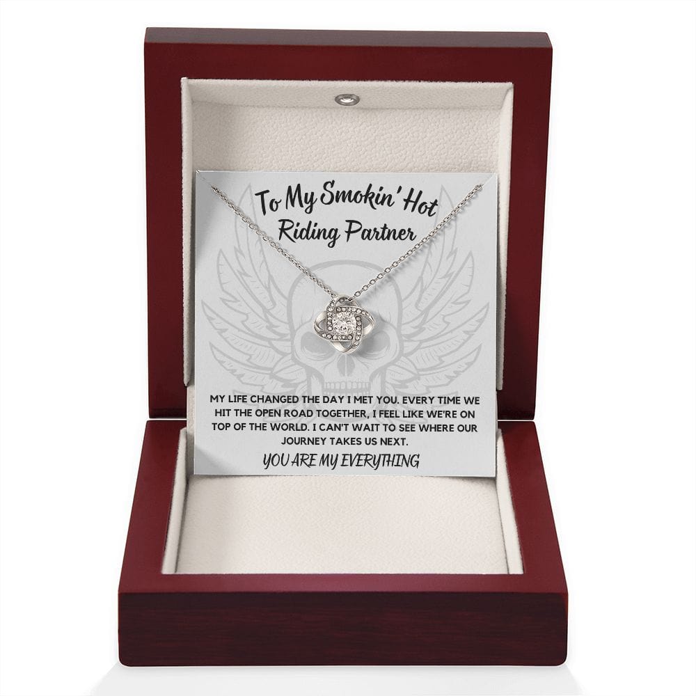 Soulmate Gift | Wife, Riding Partner, Biker, Motorcycle Lover Necklace, Birthday Mothers Day Anniversary