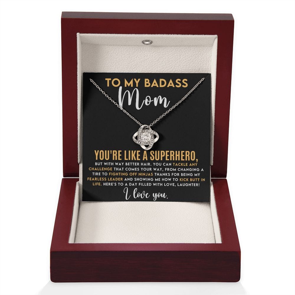 Mom Gift | Badass, Superhero Mother, Birthday, Mothers Day, From Son, Daughter