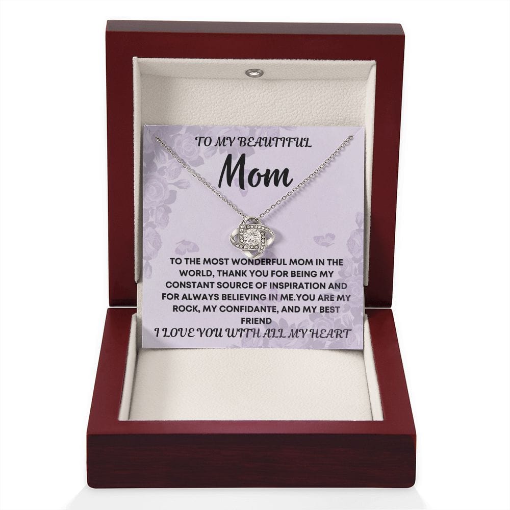 Gift For Mom | From Daughter, From Son, Necklace,Mothers Day, Birthday