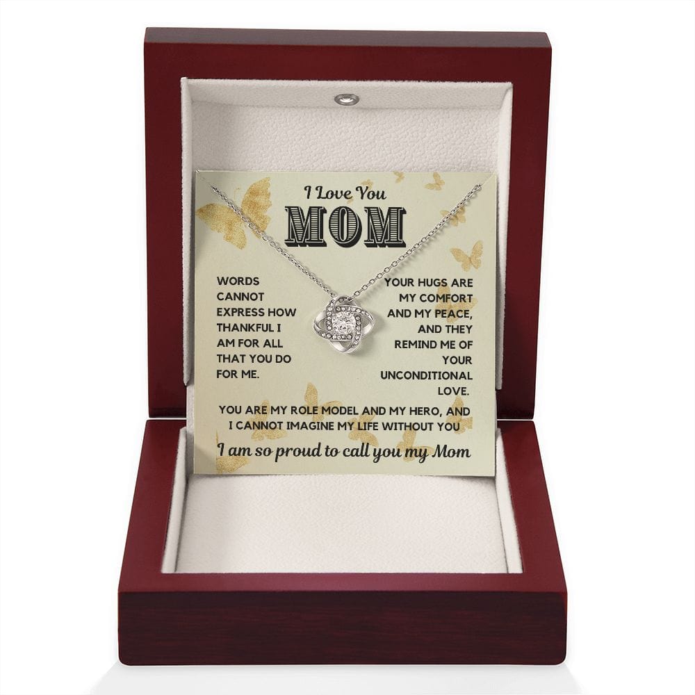 Gift For Mom | From Daughter, From Son, Necklace,Mothers Day, Birthday