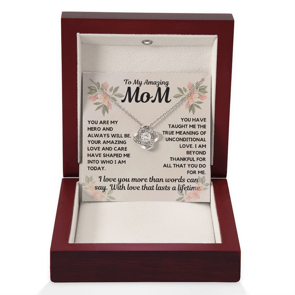 Gift For Mom | From Daughter, From Son, Necklace,Mothers Day, Birthday