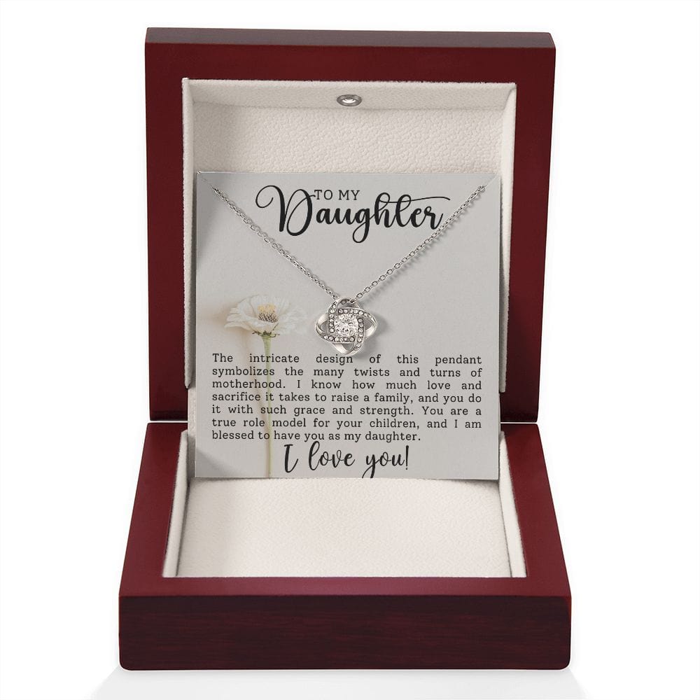 Daughter Gift | Necklace To Daughter, Motherhood, From Mom or Dad, Mothers Day, Birthday