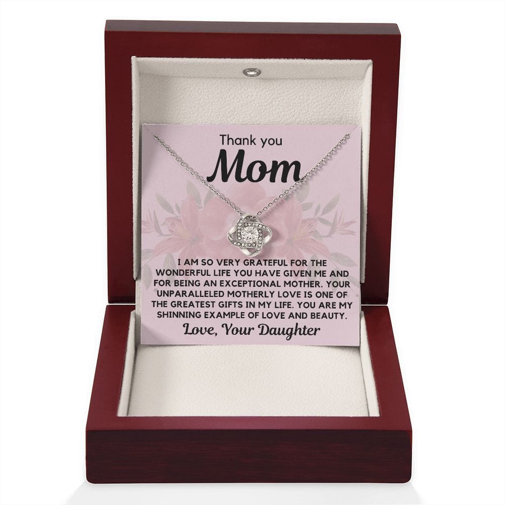 Gift For Mom | Necklace From Daughter, To Mom, Bonus Mom, Mother In Law, Mothers Day, Birthday