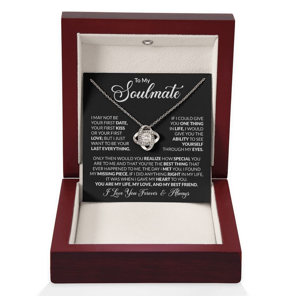 Soulmate Gift | To My Wife, Everything Love Necklace, Birthday, Anniversary, Mothers Day