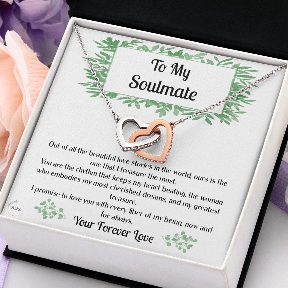 Soulmate Gift | Necklace To My Wife, Partner, Birthday, Anniversary Gift, Mothers Day