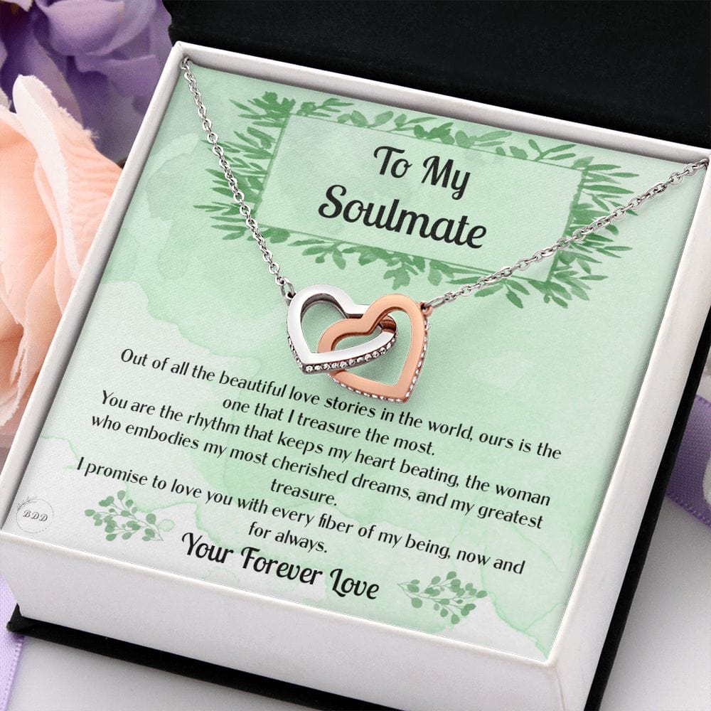 Soulmate Gift | Necklace To My Wife, Partner, Birthday, Anniversary Gift, Mothers Day