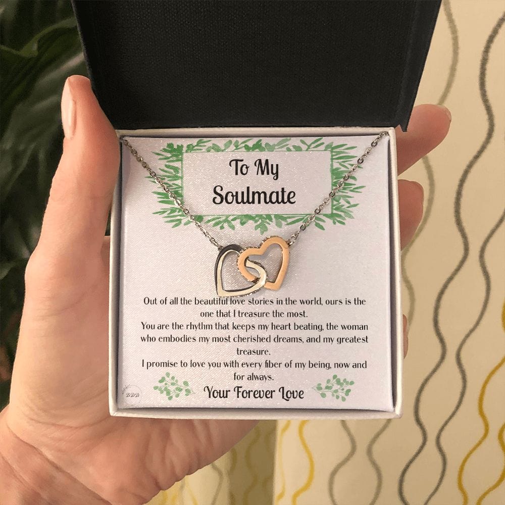 Soulmate Gift | Necklace To My Wife, Partner, Birthday, Anniversary Gift, Mothers Day