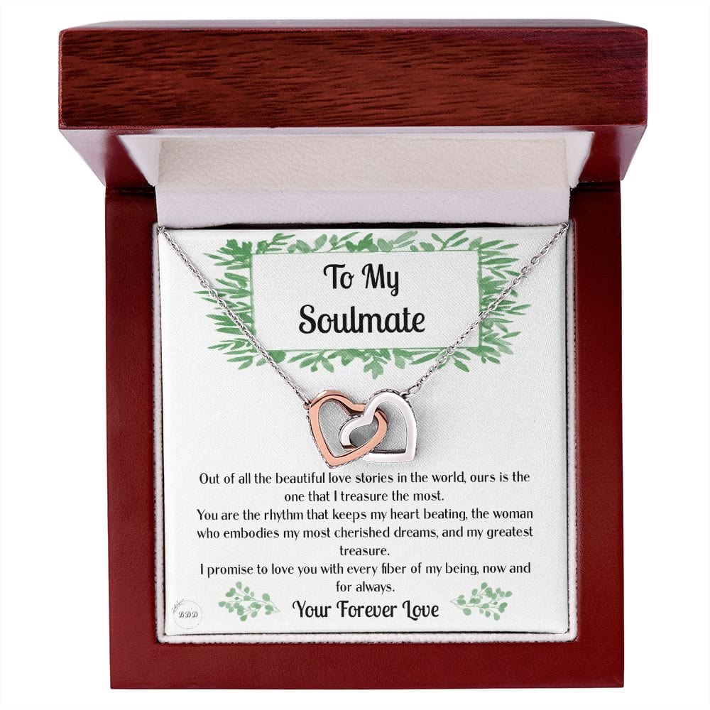 Soulmate Gift | Necklace To My Wife, Partner, Birthday, Anniversary Gift, Mothers Day