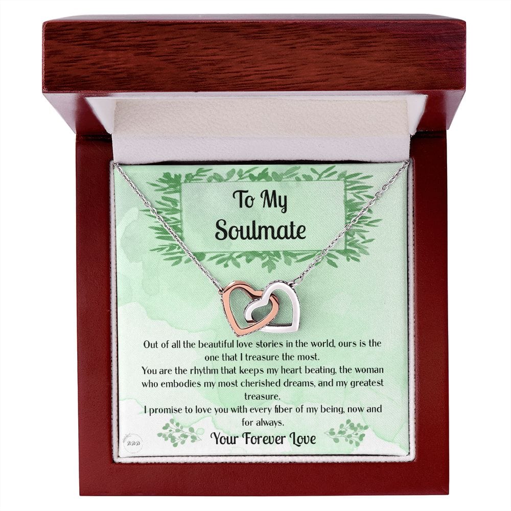 Soulmate Gift | Necklace To My Wife, Partner, Birthday, Anniversary Gift, Mothers Day