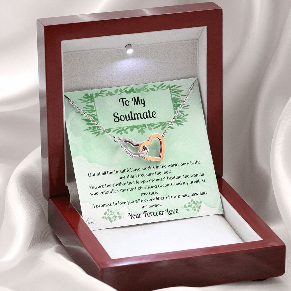 Soulmate Gift | Necklace To My Wife, Partner, Birthday, Anniversary Gift, Mothers Day