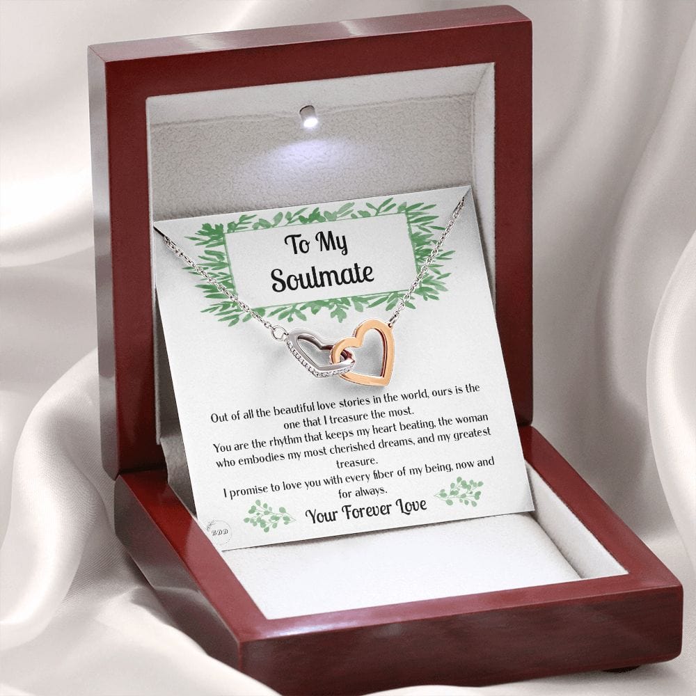 Soulmate Gift | Necklace To My Wife, Partner, Birthday, Anniversary Gift, Mothers Day