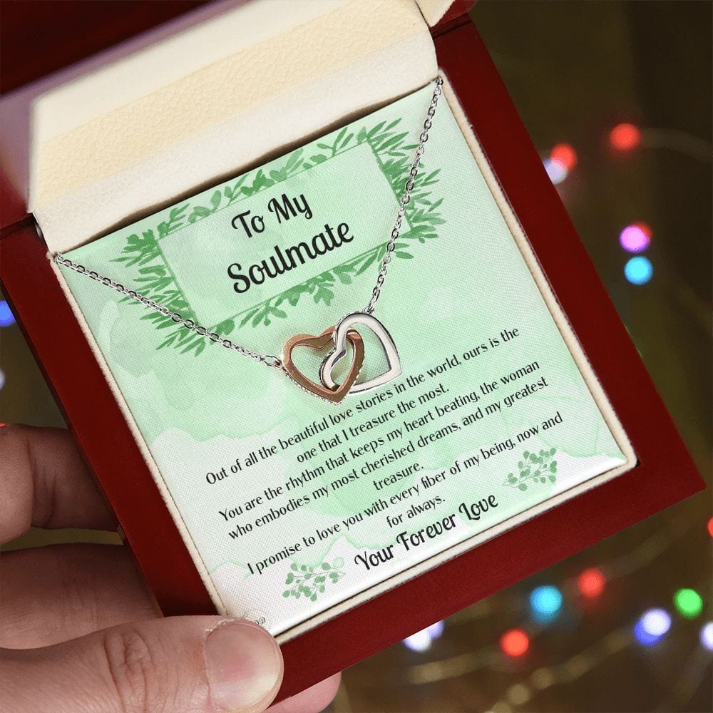 Soulmate Gift | Necklace To My Wife, Partner, Birthday, Anniversary Gift, Mothers Day