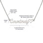 Sister Gift | Personalized Name Necklace, Customized From Sister, Birthday, Graduation, Mothers Day