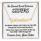 Sister Gift | Personalized Name Necklace, Customized From Sister, Birthday, Graduation, Mothers Day