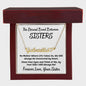 Sister Gift | Personalized Name Necklace, Customized From Sister, Birthday, Graduation, Mothers Day
