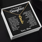 Daughter Gift | Custom Name Necklace From Mom, Personalized Birthday, Graduation