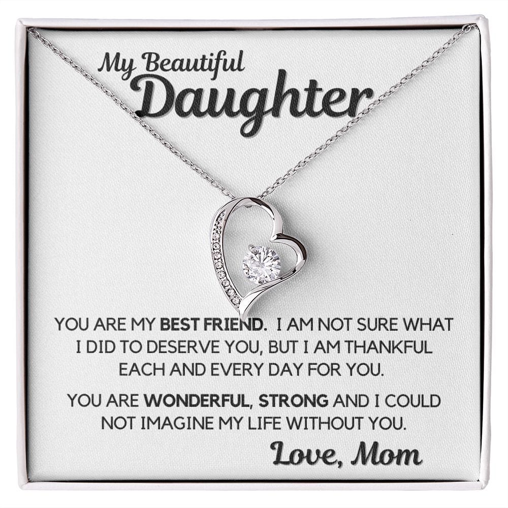 Daughter Gift | From Mom, To My Beautiful Daughter, Birthday, Graduation