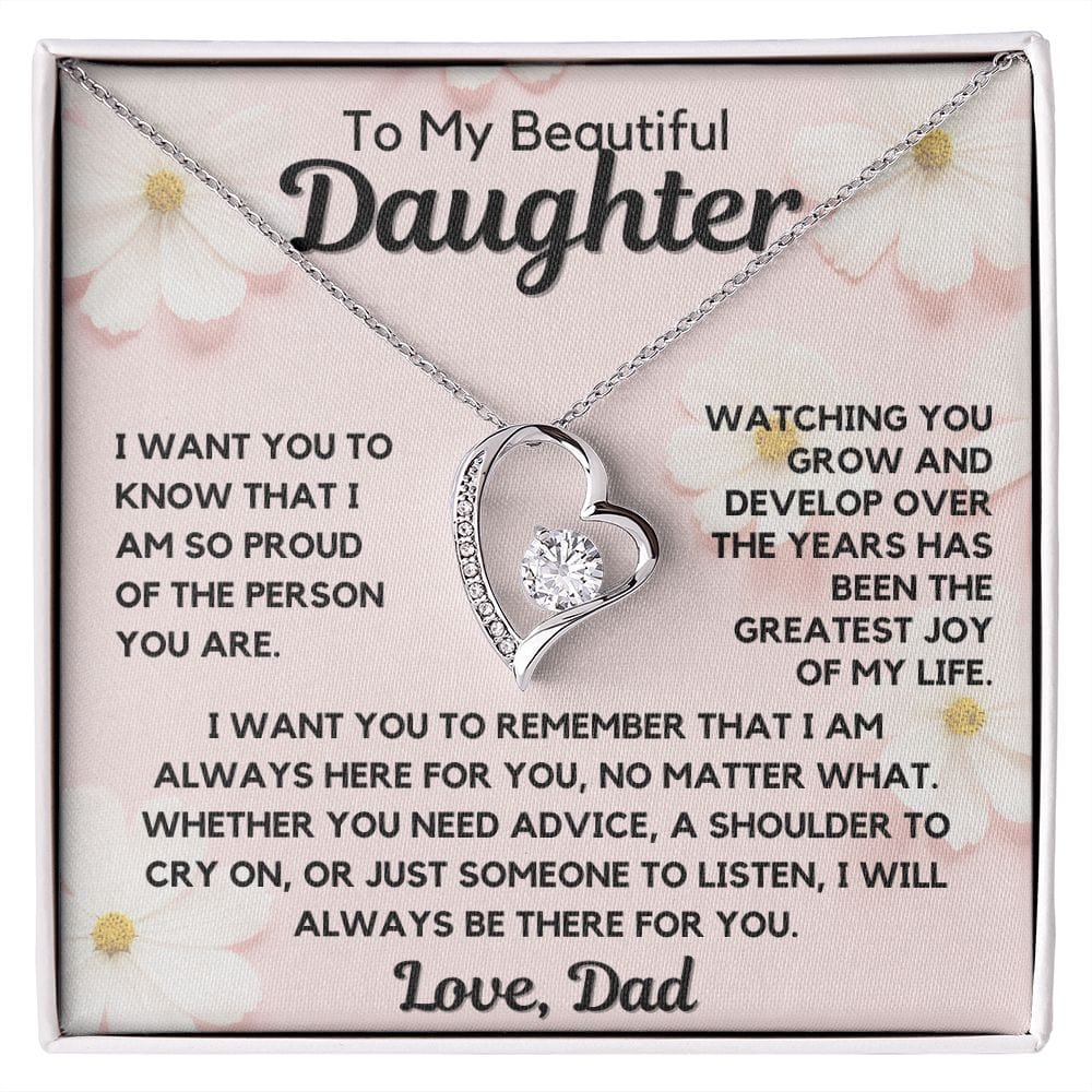 Gift For Daughter | From Dad, Father, Daddy's Little Girl, Graduation, Mothers Day, Birthday