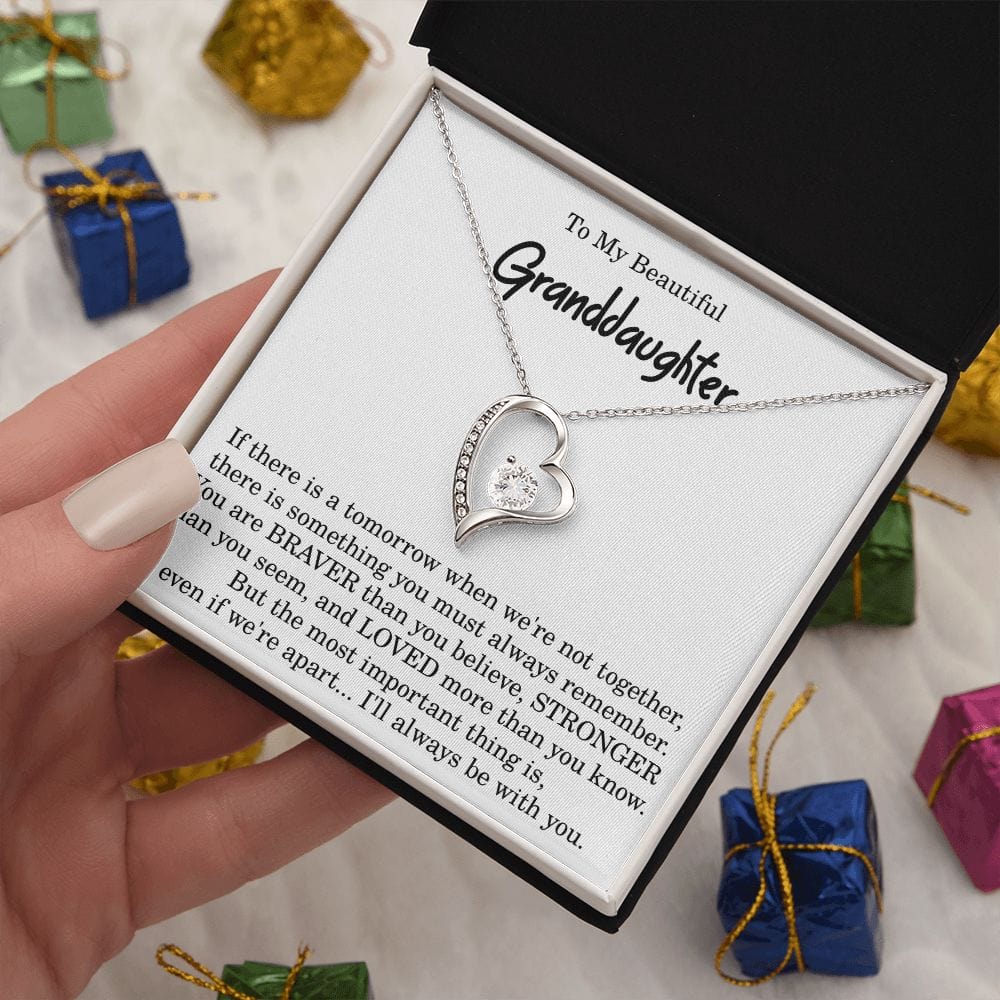 Granddaughter Gift | To My Beautiful Granddaughter, From Grandma, Grandmother, Papa, Grandfather, Birthday, Wedding Gift